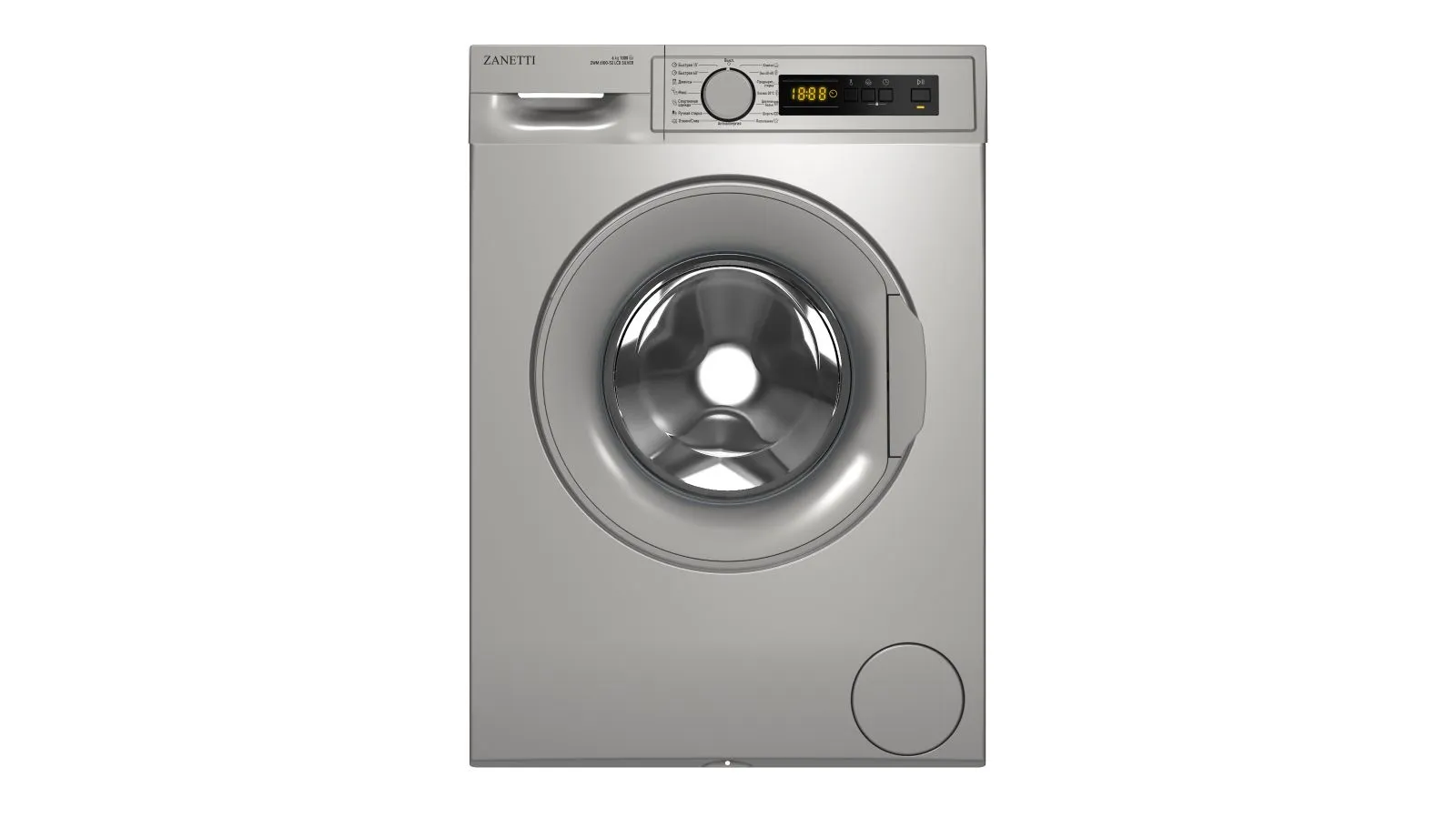 Masina de spalat ZANETTI ZWM 6100-52 LCD SILVER
